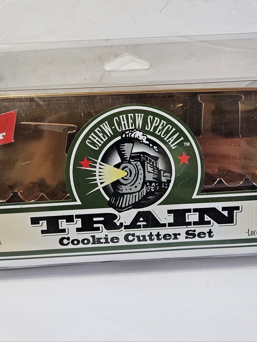 Global Decor Copper Plated Train Cookie Cutters 3pc Chew Chew Special From 2003